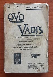 Henryk Sienkievicz - QUO VADIS - Ed. Detken 1900