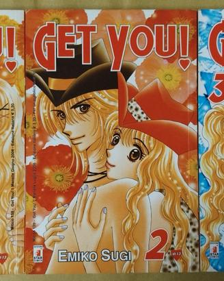 Manga Get You vol. 1-6 - Serie Incompleta