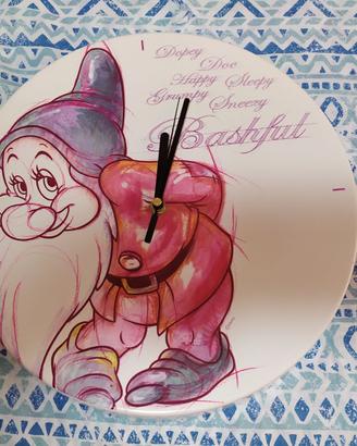 Orologio da perete Disney In porcellana