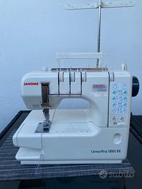 Janome CoverPro 1000CPX, punto copertura