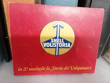 medaglie VOLISTORIA della SHELL IN FOLDER Completa