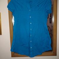 Camicia blu donna Sun68