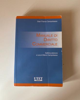 Manuale di diritto commerciale, settima edizione