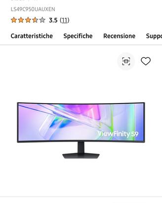 Samsung monitor curvo