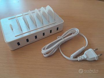 Base di ricarica multipla con supporto incluso