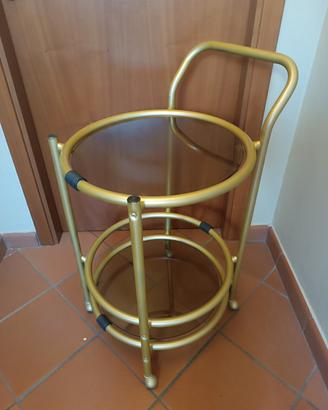 carrello in vetro porta amari