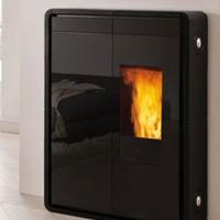 Stufa pellet edil kamin 9 kw canalizzabile