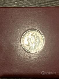 Monete argento 500 lire san Marino