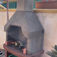 Barbecue in cemento