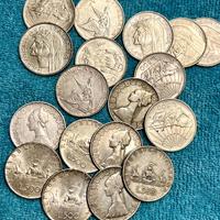 500 LIRE IN ARGENTO  CARAVELLE DANTE CENTENARIO