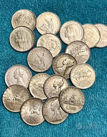 500 LIRE IN ARGENTO  CARAVELLE DANTE CENTENARIO