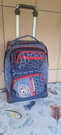 zaino trolley scuola seven
