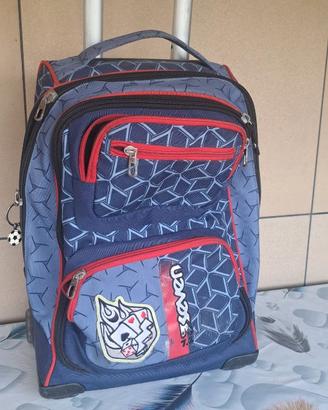 zaino trolley scuola seven