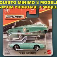 Matchbox '67 Alfa Romeo Duetto verde