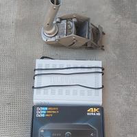 2 ricevitori sat. + motore parabola