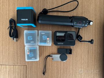 GOPRO HERO 9 BLACK + VOLTA + ACCESSORI
