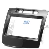 CORNICE NERA LUCIDA RADIO 2-DIN PER VOLKSWAGEN VW 