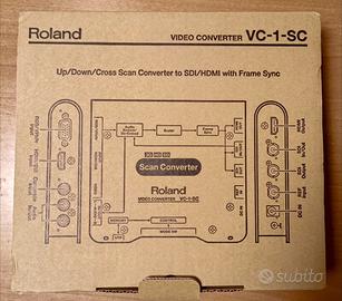 convertitore scan converter A/V Roland VC-1-SC