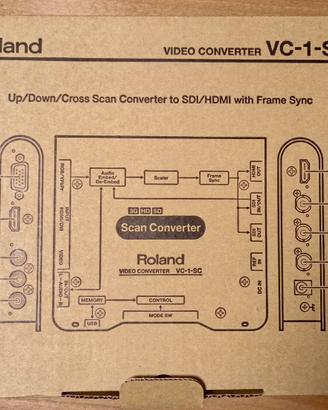 convertitore scan converter A/V Roland VC-1-SC