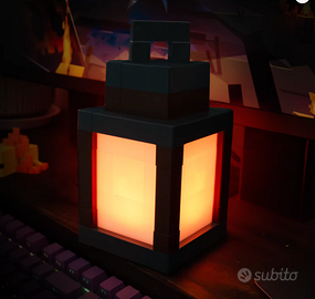 Lanterna LED 8-Bit USB Ricaricabile – Luce Notturn