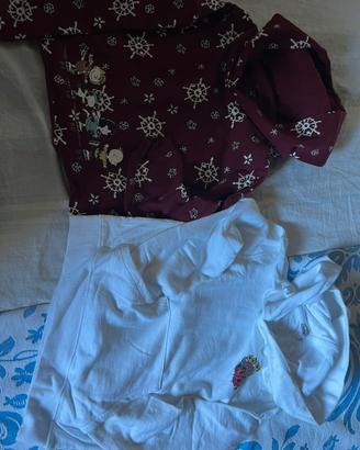 2 felpe marca Scout bambina taglia 128 cm