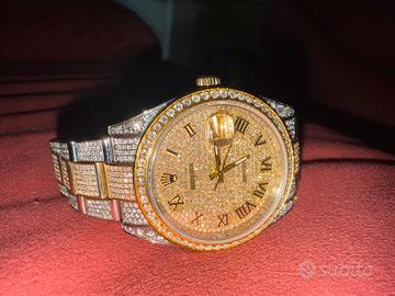 Rolex datejust diamanti