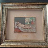 riproduzione artistica su argento
