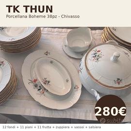 servizio piatti TK Thun Boheme  Vintage