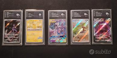 Pokemon lotto carte gradate