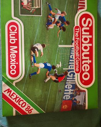 Subbuteo Club Mexico 86 +arbitri + panchine