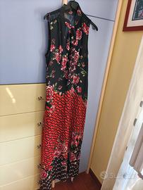 Completo donna giacca + pantalone, vestito lungo d