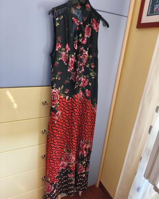 Completo donna giacca + pantalone, vestito lungo d