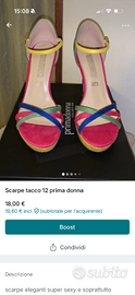 II blocco scarpe donna n.38