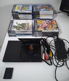 Lotto console ps2 + 20 giochi ps2 LEGGI DESCRIZION