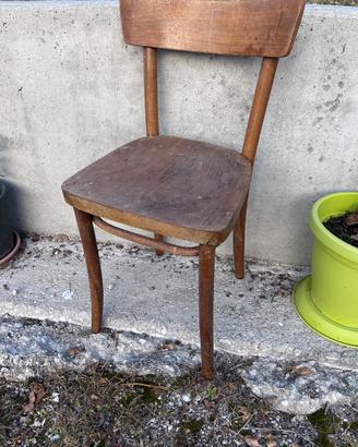 Sedia da osteria anni 50