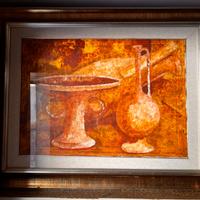 Quadro antico completo di cornice