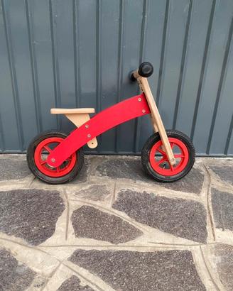 Bici bimbo equilibrio legno