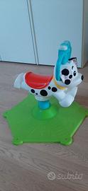Fisher prime cagnolino salta e gira