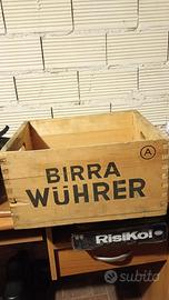 cassetta legno vintage