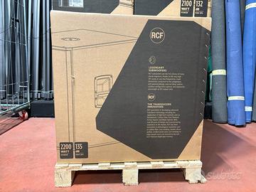 SET 2 PZ - RCF SUB 18‑AS: SUBWOOFER ATTIVO DA 18”