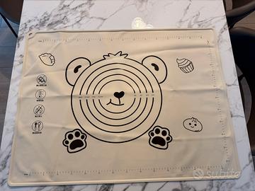 Tappetino stendipasta silicone