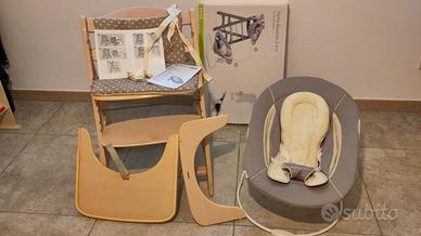 Hauck Sdraietta +  Set Seggiolone Evolutivo Beta +