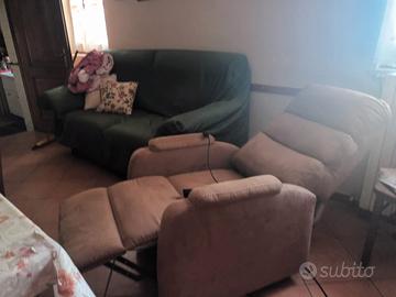 poltrona per anziano motorizzata