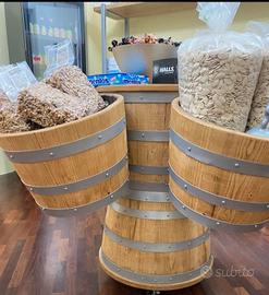 espositore artigianale