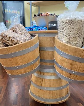 espositore artigianale