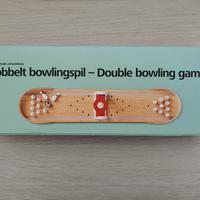 Gioco da tavolo Double Bowling in legno