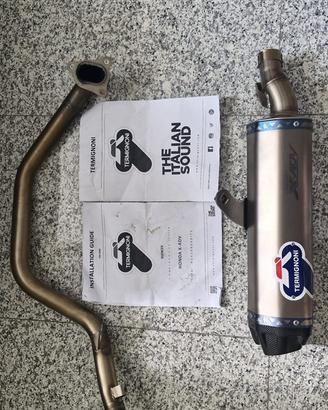 Termignoni silenziatore + scarico