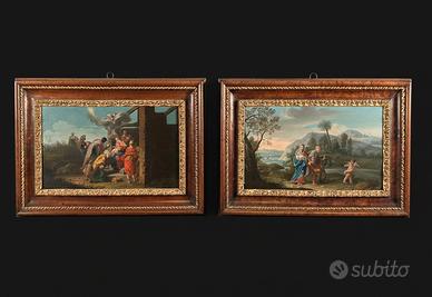 Antichi Dipinti Scene Religiose