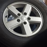 cerchi e gomme jeep Wrangler 