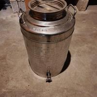 BOTTE PER VINO/OLIO ACCIAIO INOX 18/10 50 LT